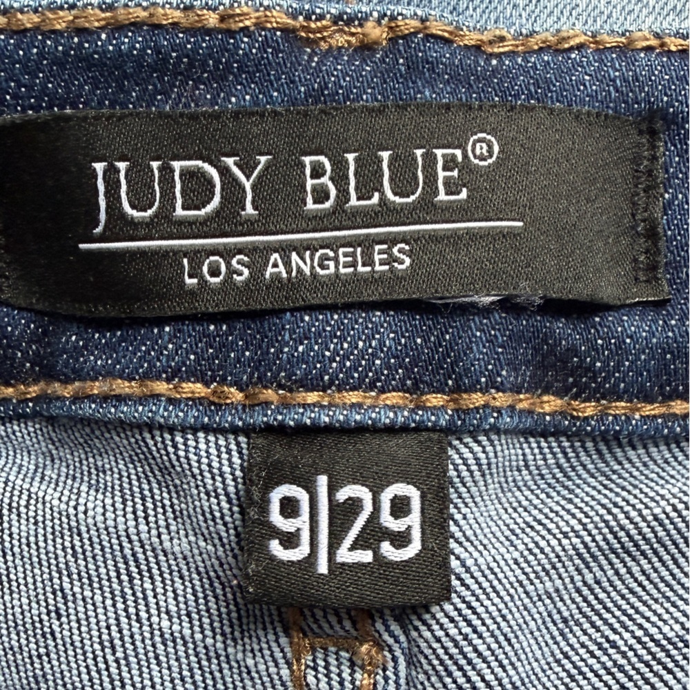 Judy Blue High Waist Button Fly Skinny Jeans - Picture 5 of 7